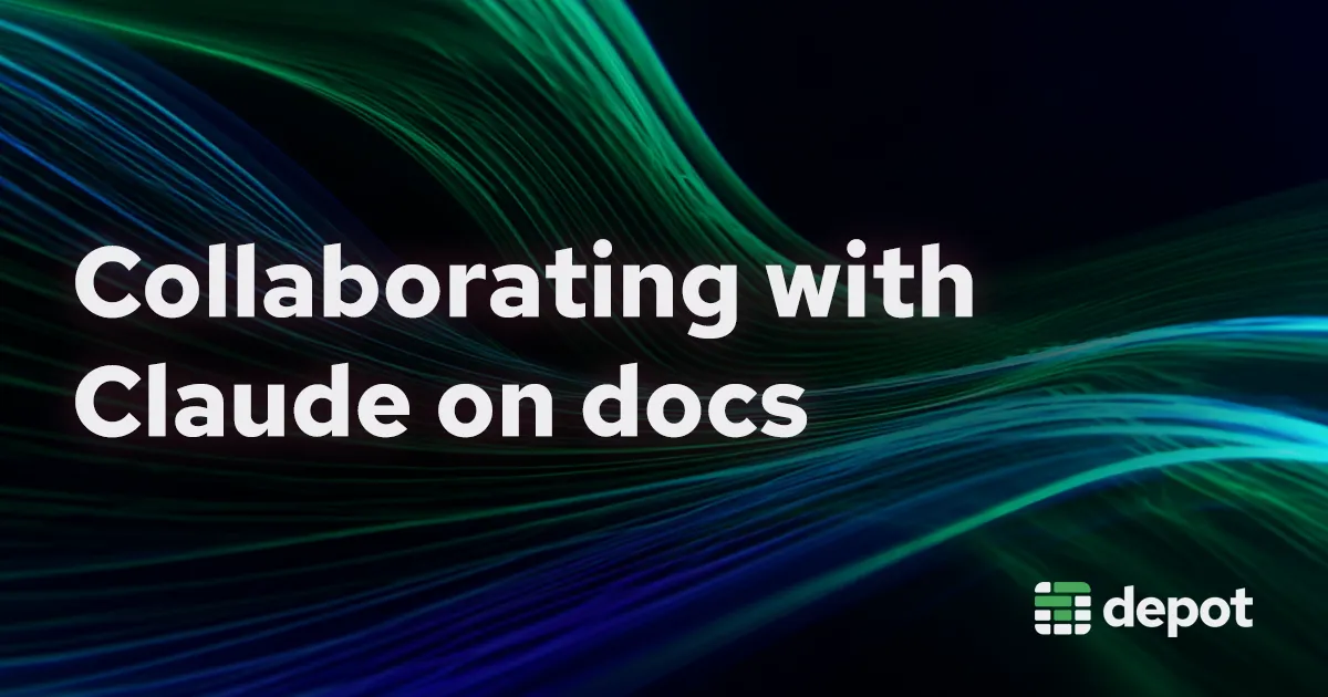 Collaborating with Claude on docs banner