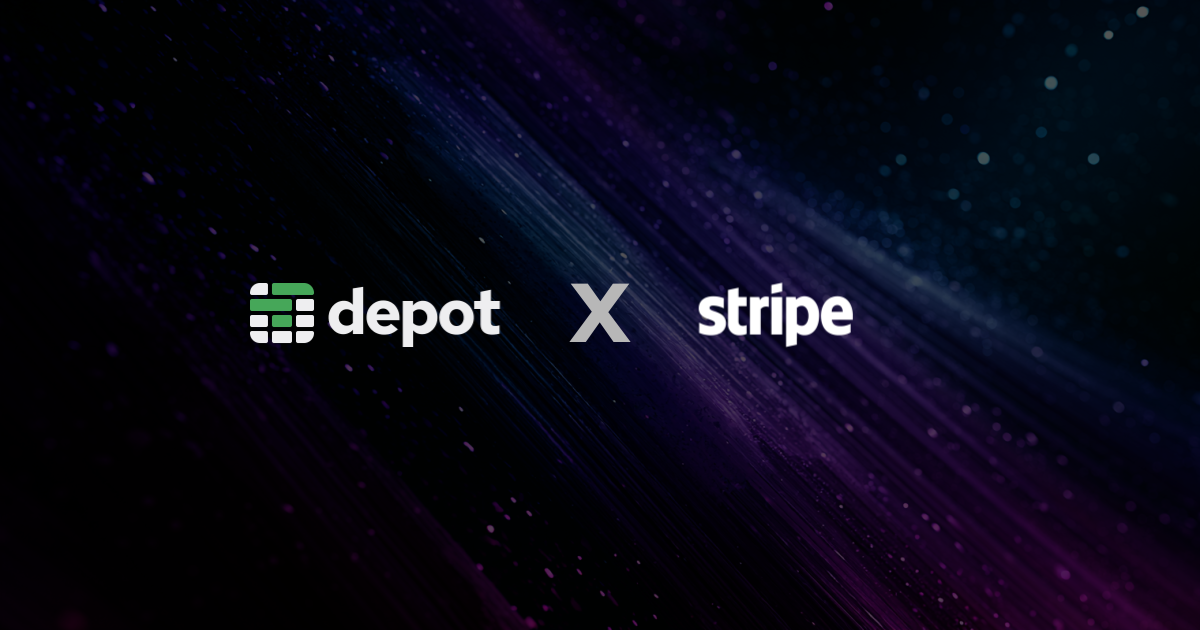 Depot is now available in Stripe Projects banner