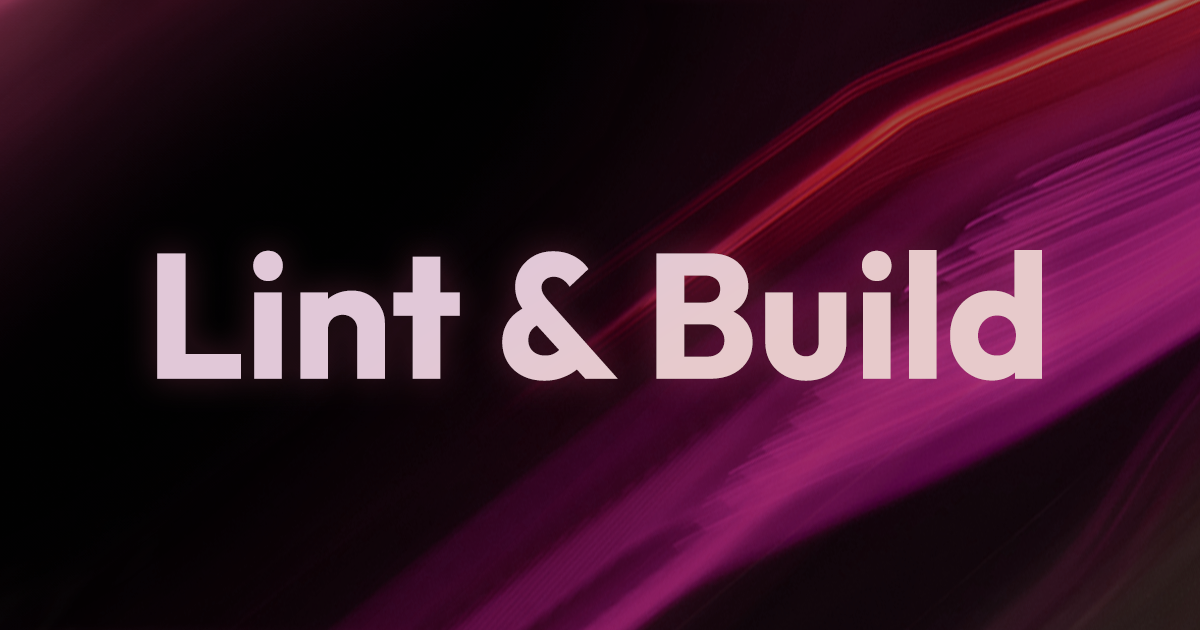 Lint a Dockerfile on every build banner