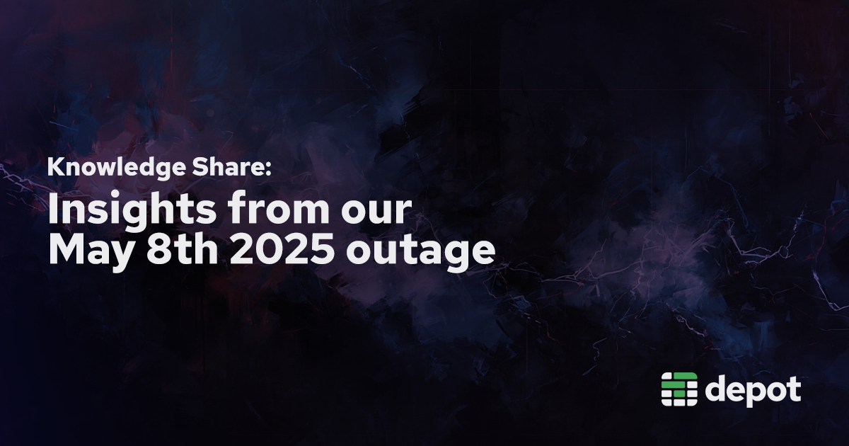 Knowledge share: Insights from our major outage on May 8th banner